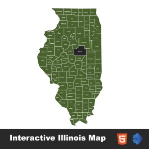 Interactive Illinois Map