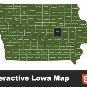 Interactive Kansas Map
