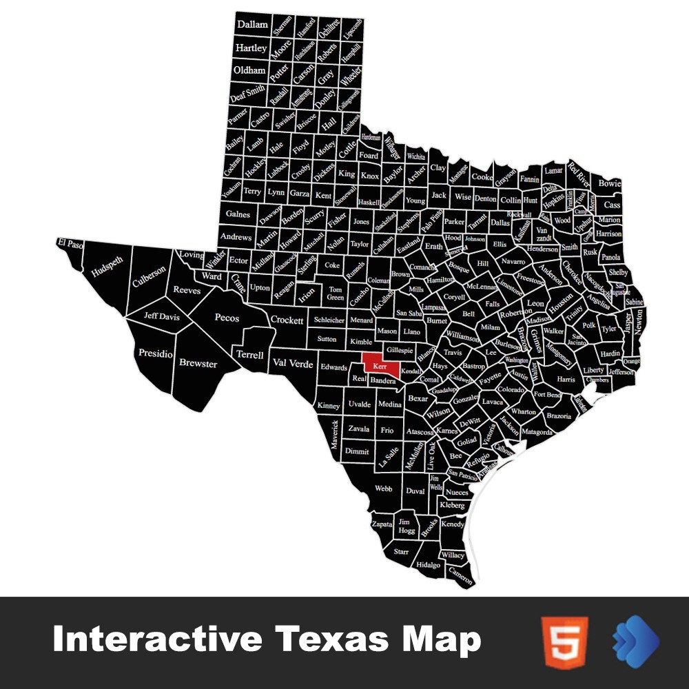 Interactive Texas Map