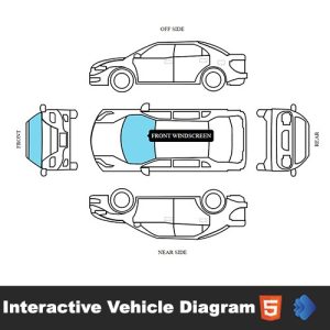 Interactive Vehicle diagram